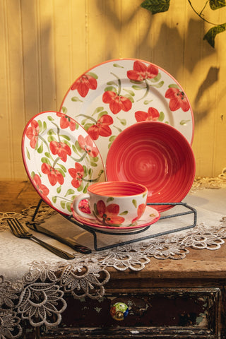 Diseño Big Flower Rojo